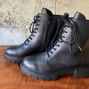 Matisse Ingrid Conor Leather Combat Boots
